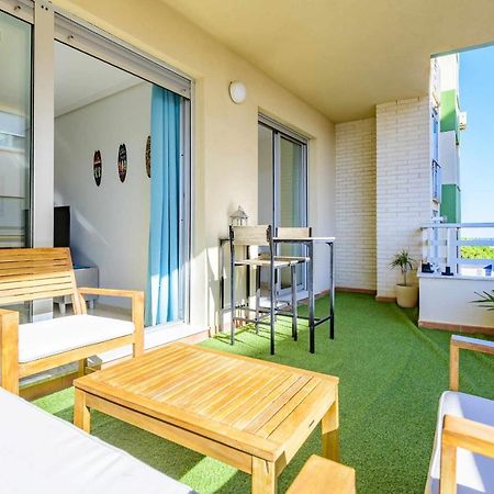 Apart Port Arenal Con Terraza Y Piscina Burriana Bagian luar foto