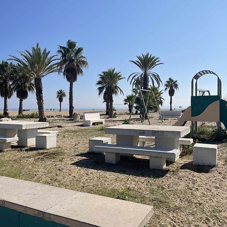 Apart Port Arenal Con Terraza Y Piscina Burriana Bagian luar foto