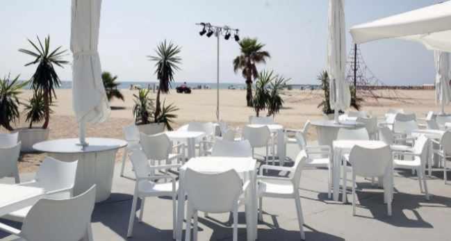 Apart Port Arenal Con Terraza Y Piscina Burriana Bagian luar foto