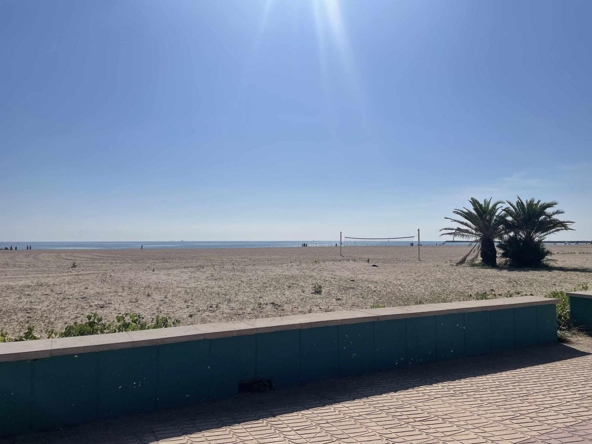 Apart Port Arenal Con Terraza Y Piscina Burriana Bagian luar foto