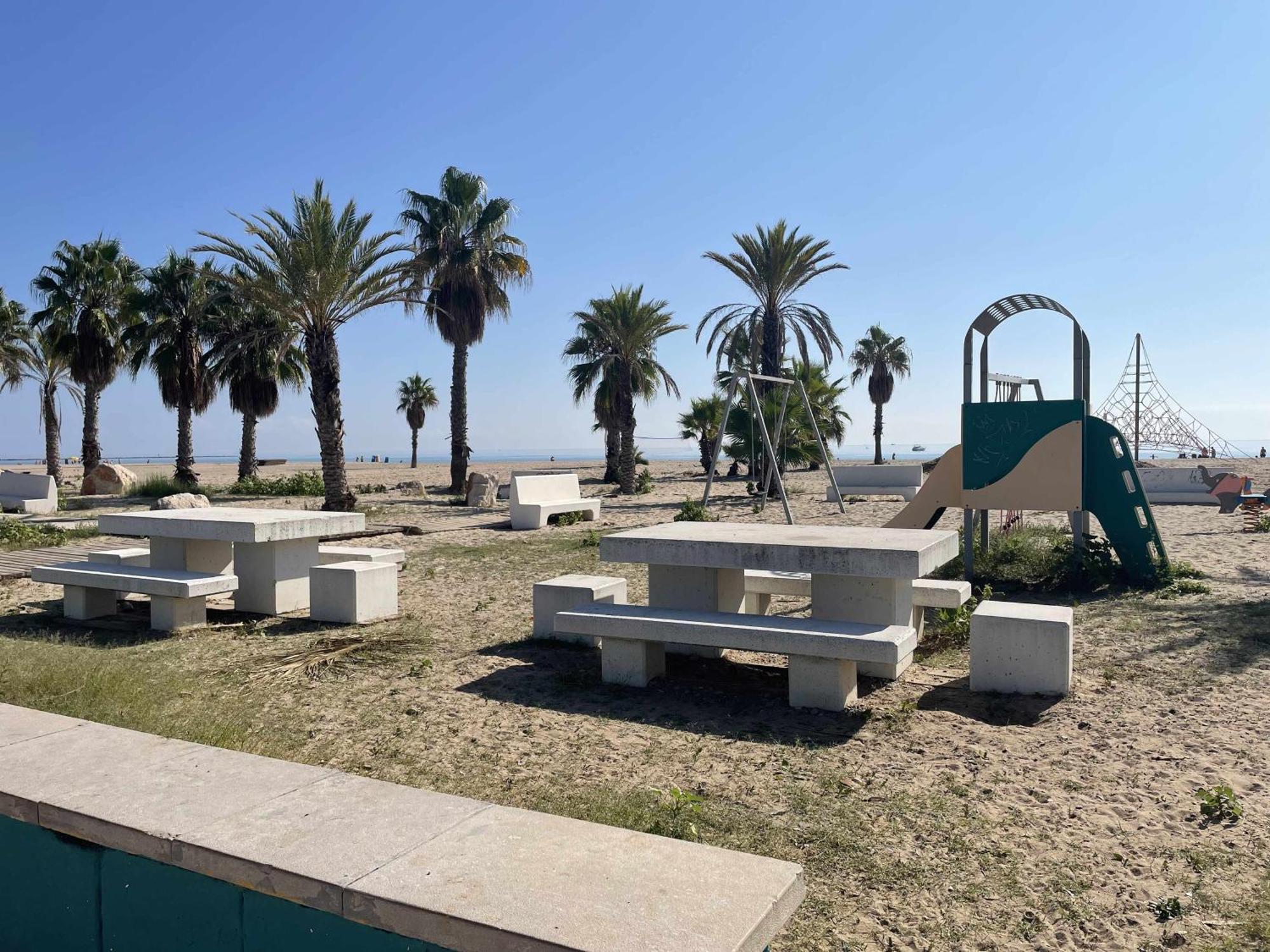 Apart Port Arenal Con Terraza Y Piscina Burriana Bagian luar foto