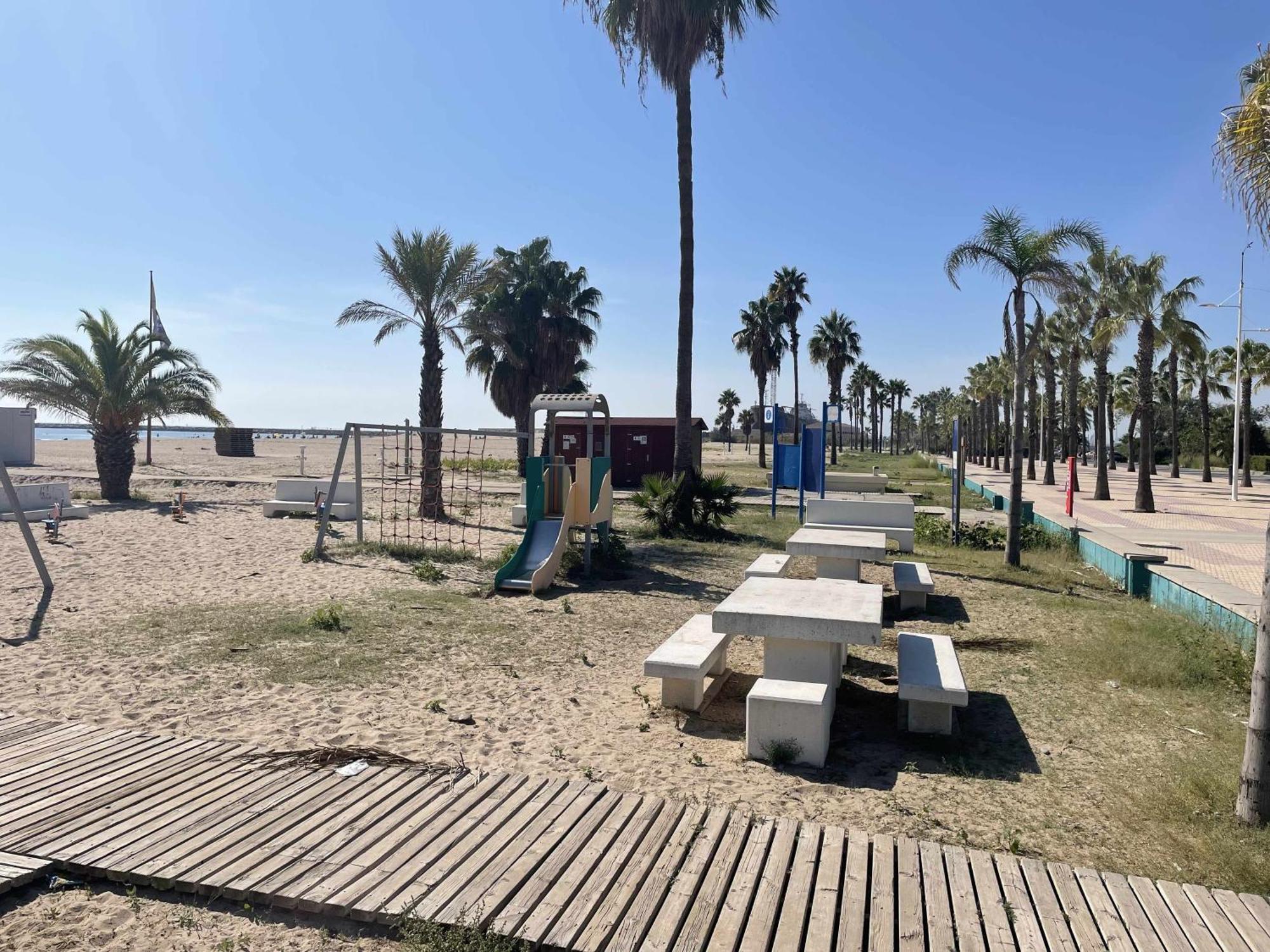 Apart Port Arenal Con Terraza Y Piscina Burriana Bagian luar foto