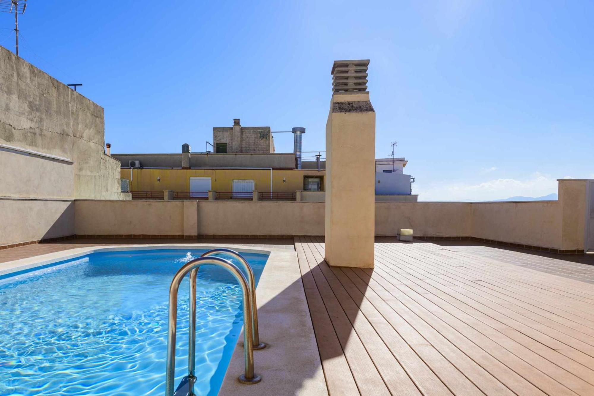 Apart Port Arenal Con Terraza Y Piscina Burriana Bagian luar foto